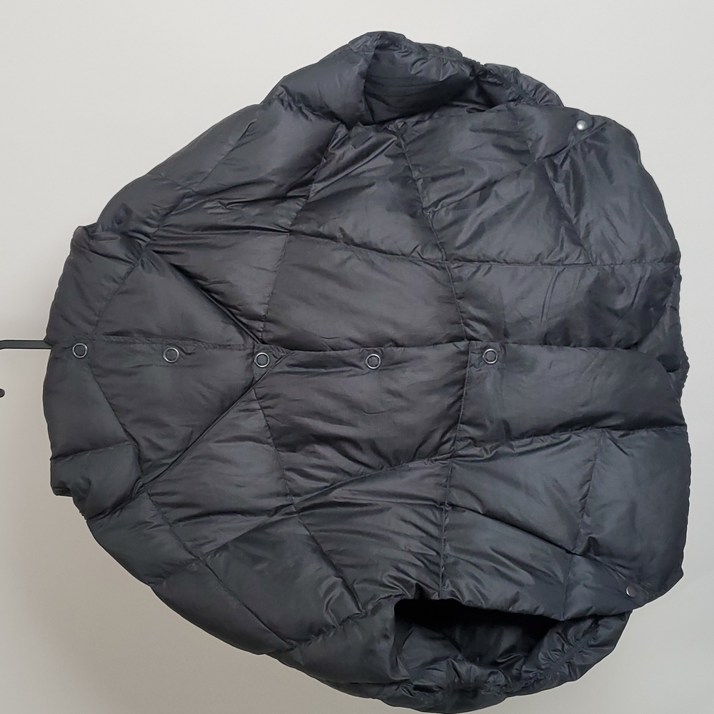 Nau Women shirt-jacket hoodie sport hiking sz M/L puffy winter Sleeveless